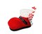 Festive Delight: 7.5"Lx6"H Santa Boot Ornament for Christmas Decor-OR9847
